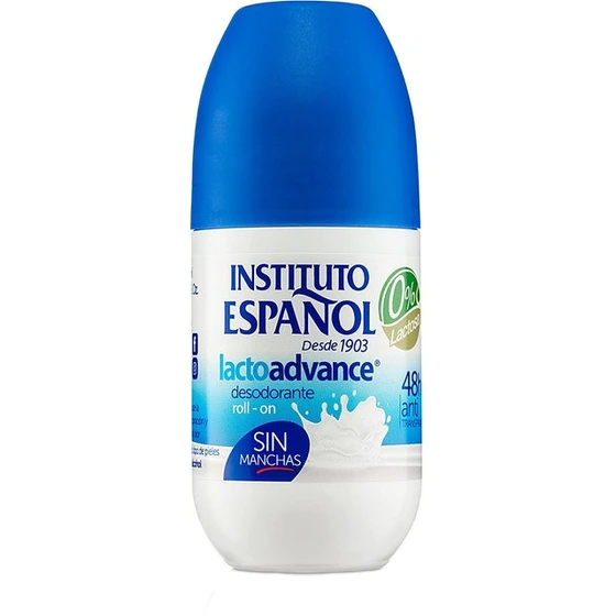 مام رول ضد تعریق اینستیتوتو اسپانول مدل Lacto Advance 48 ساعته حجم 75 میلی‌لیتر